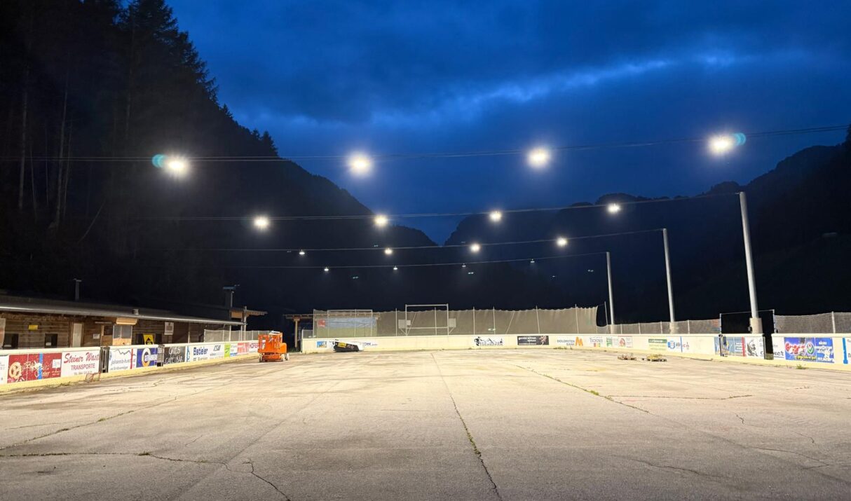 Neue Lichtanlage